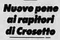 Lorenzo Crosetto, le condanne